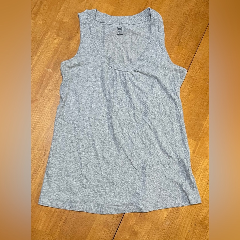 Gray Sleeveless Top